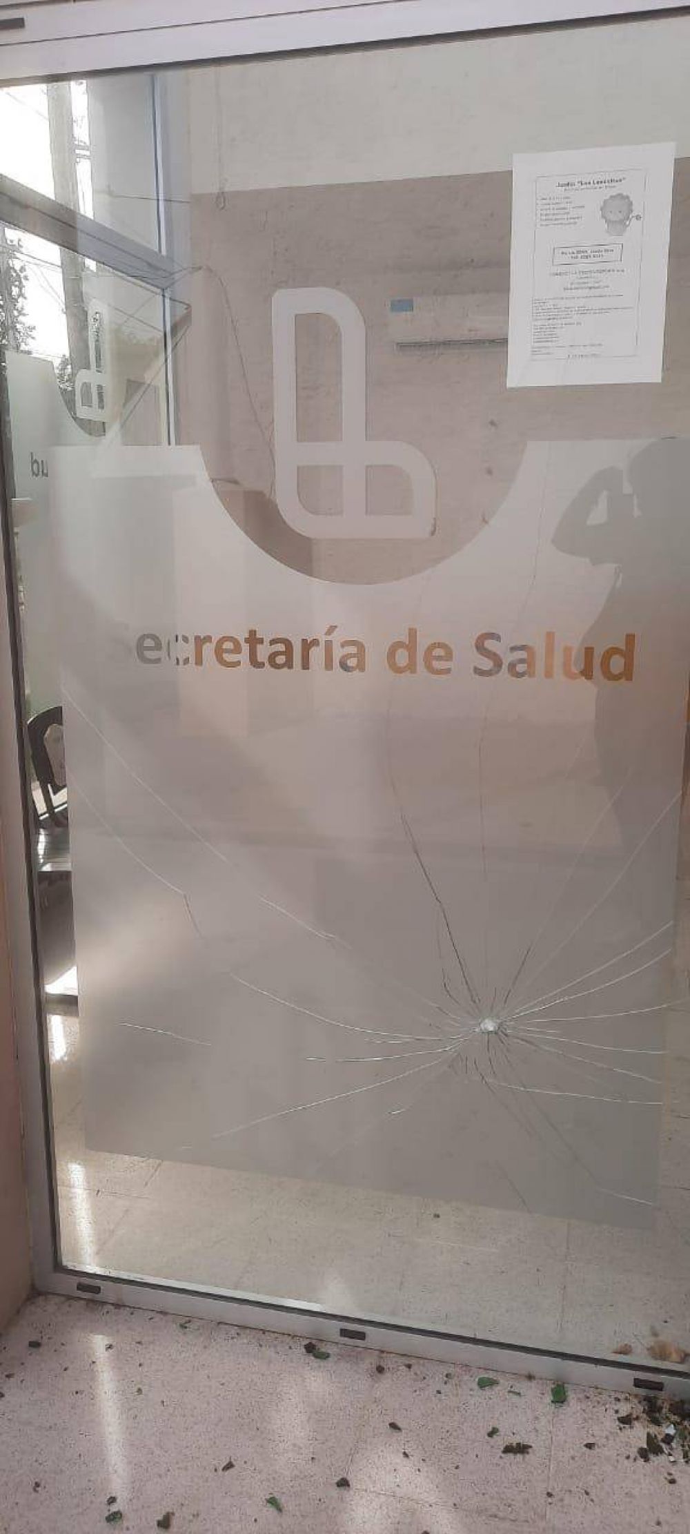 El Municipio repudi los actos de vandalismo en el Centro de Atencin Sanitaria de Gerli Este