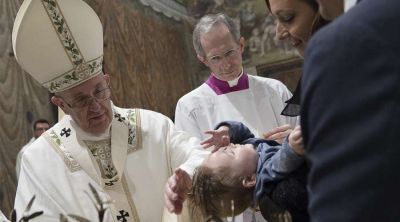 El Papa Francisco no celebrar� este a�o los bautismos en la Capilla Sixtina