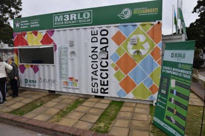 Merlo: nueva estaci�n de reciclables