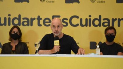 Horacio Rodr�guez Larreta cen� con Mart�n Yeza y Cristian Ritondo antes de dar positivo de coronavirus