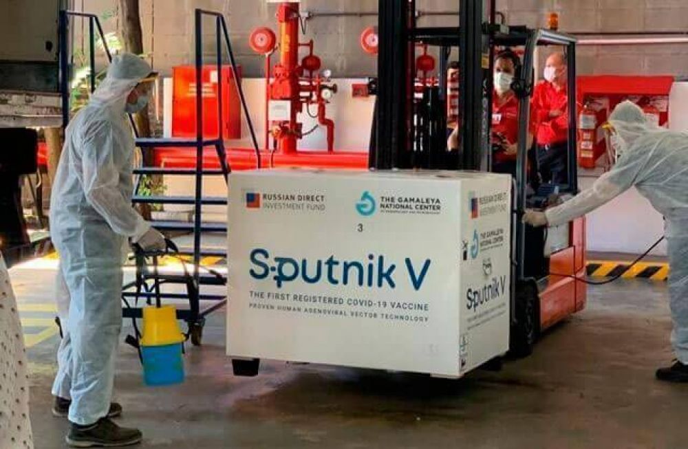 Llega una nueva tanda de vacunas Sputnik V a Mar del Plata