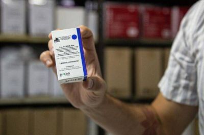 Para el personal de salud: Quimes recibi� una segunda tanda de m�s de mil vacunas Sputnik V contra el coronavirus