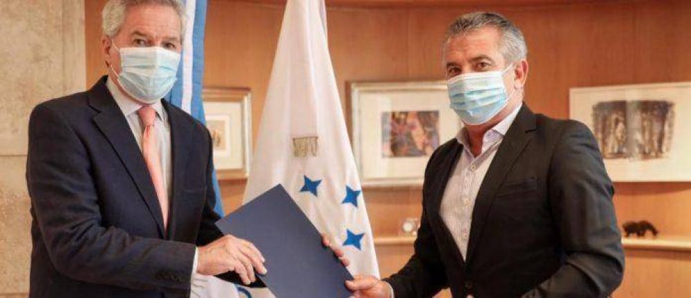 El canciller Solá recibió al embajador Urribarri para avanzar en la agenda bilateral con Israel