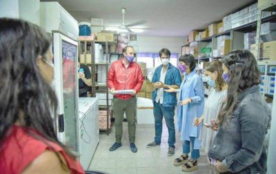 Mayra Mendoza supervis� una nueva jornada de vacunaci�n