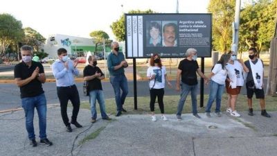 Avellaneda: Se�alizaron el lugar de la Masacre de Wilde