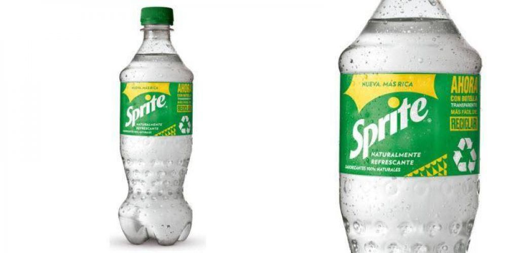 Sprite lanza su nuevo envase transparente, ms fcil de reciclar
