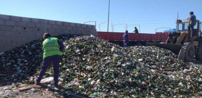 Desde Viedma partieron m�s de 26.000 kilos de vidrio para su reindustrializaci�n