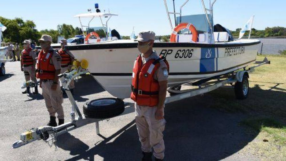 San Fernando: suman nuevas lanchas a la Prefectura Naval para reforzar los controles en el Delta del Paran