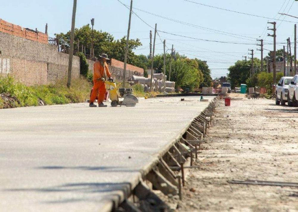 El Municipio de Quilmes avanza con las obras de pavimentacin