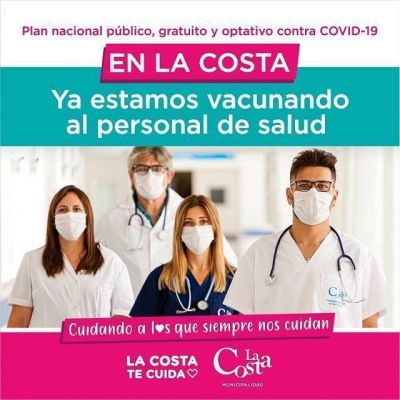 Avanza en el Partido de La Costa el plan nacional de vacunaci�n contra el Covid-19