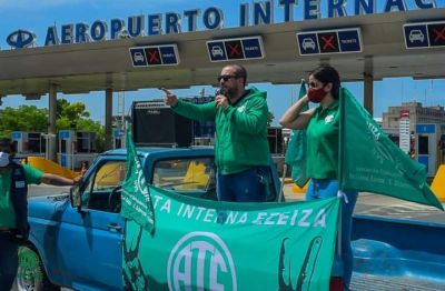 ATE Anac y el Gobierno se reunieron para destrabar el conflicto que posterg� el paro nacional 