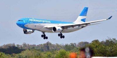 Coronavirus: lleg� a Ezeiza el avi�n que trae 300 mil dosis del segundo componente de la vacuna Sputnik V