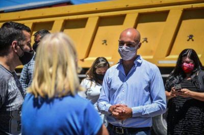 Beto Ramil supervis� importantes obras de asfalto en las localidades de Gar�n y Matheu