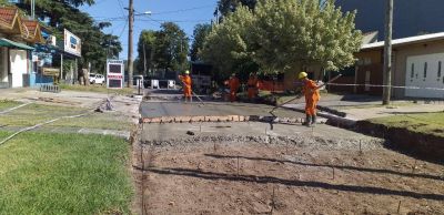 Importantes obras viales en el distrito