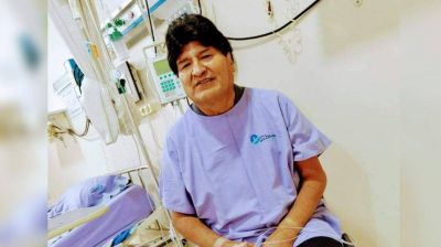 Evo Morales fue internado por coronavirus en Bolivia