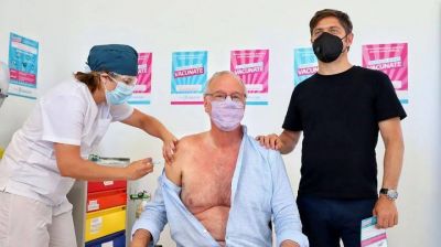 El Ministro de Salud bonaerense fue la primera persona mayor de 60 a�os en recibir la vacuna Sputnik V