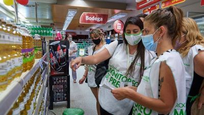 Zabaleta control� precios en supermercados de Hurlingham