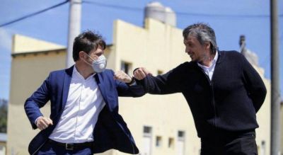 Kicillof sum� su apoyo para que M�ximo sea presidente del PJ Bonaerense