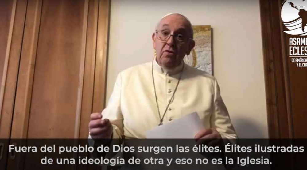 El Papa pide que Asamblea Eclesial de Amrica Latina no sea una lite con ideologa