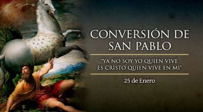 Hoy es la fiesta de la Conversi�n de San Pablo