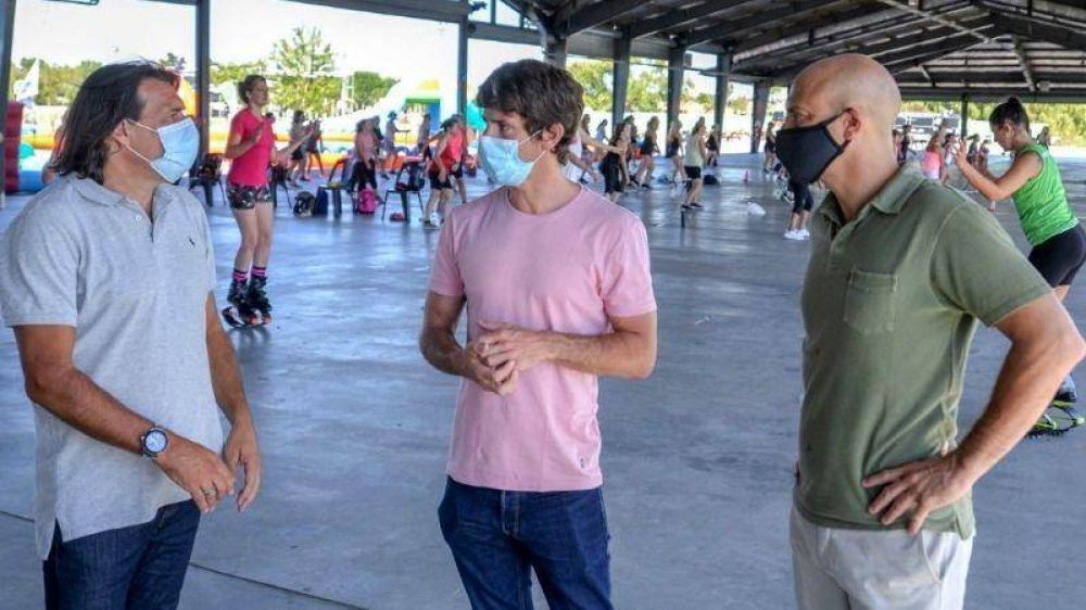 Juan Andreotti comparti un evento familiar de juegos, deportes y kartings en el Parque Nutico