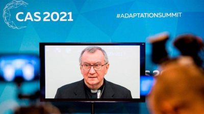 Parolin pide �actuar con rapidez� en la Cumbre sobre el clima 2021