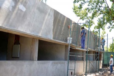 Atención primaria: avanza la construcción del nuevo Centro de Salud de Tigre Sur