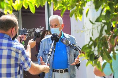 Alberto Rodr�guez Sa�: �La vacuna es una enorme esperanza para el mundo, la Argentina y la provincia�