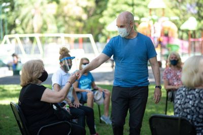 El plan de Rodr�guez Larreta para vacunar a 470 mil adultos mayores