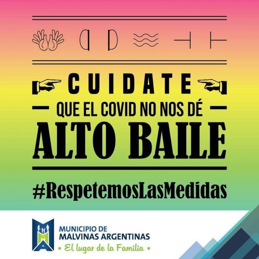 Alto Baile: Malvinas Argentinas lanz campaa anti-Covid con esttica de movida tropical