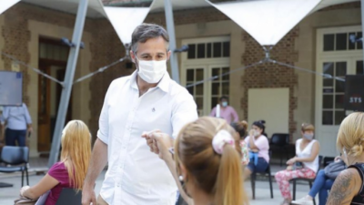Ach�val: �Queremos que cada vecino o vecina que quiera vacunarse pueda hacerlo�