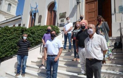 Balb�n fue el primer legislador provincial en visitar Patagones en este a�o electoral