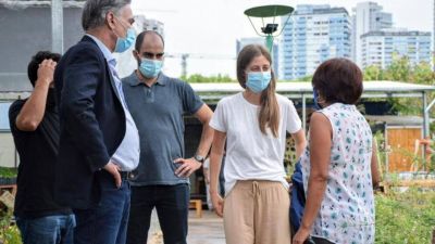 En una se�al de distensi�n del ala dura con Larreta, Pichetto camina las villas con sus ministros