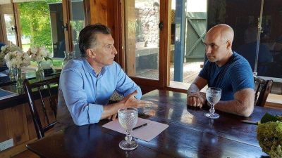 Mauricio Macri y Horacio Rodr�guez Larreta se reunieron a solas en el Sur para delinear la estrategia de Juntos por el Cambio de cara a las elecciones