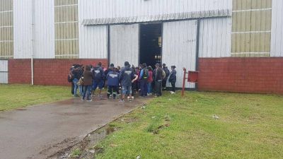 Protesta: una cooperativa toma el Ecopunto de San Vicente