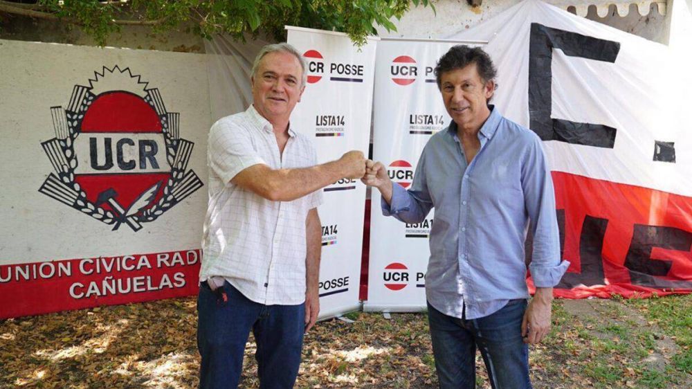 Ezequiel Rizzi, junto a Gustavo Posse: Queremos volver a ser un partido de gobierno