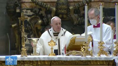 La tristeza �es un gusano que nos come por dentro�, advirti� el Papa a los consagrados