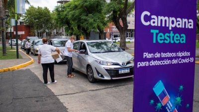 M�s de 100 vecinos se hisoparon en una nueva jornada de �Campana Testea�