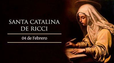Hoy es la fiesta de Santa Catalina de Ricci, religiosa que llev� las llagas de Cristo