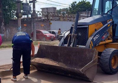 Merlo: reconstrucci�n y repavimentaci�n en San Antonio de Padua