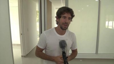 Juan Andreotti supervis� los �ltimos detalles de la obra de ampliaci�n del Hospital Oftalmol�gico Municipal