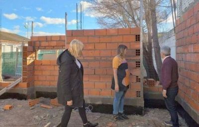 Zara anunci� la reactivaci�n de obras en Patagones