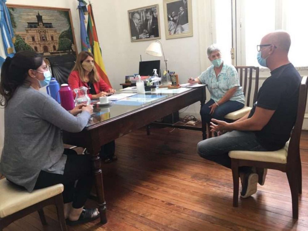 El municipio se reuni con el jefe de P.A.M.I. delegacin saladillo para abordar la vacunacin en geritricos