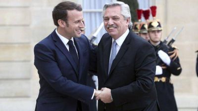 Alberto Fern�ndez dialogar� hoy con Macron sobre la deuda externa, el acuerdo Mercosur-UE y los efectos globales del COVID-19
