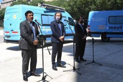 El Gobierno nacional present� el programa de agencias m�viles