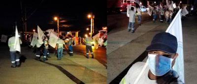 Panam�: Contin�a protesta contra tercerizaci�n en Cervecer�a Nacional