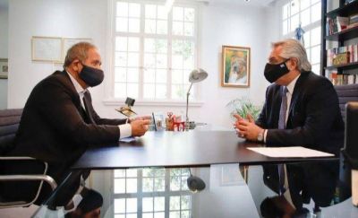El doble gesto de Alberto Fern�ndez para Sergio Palazzo