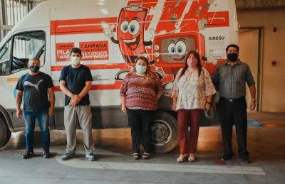 Obras y Servicios P�blicos desarrolla pol�ticas de reciclaje de dispositivos electr�nicos