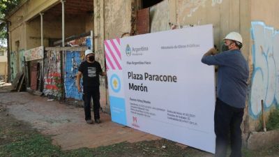 Comenzaron las obras en la ex Quinta Paracone en Mor�n