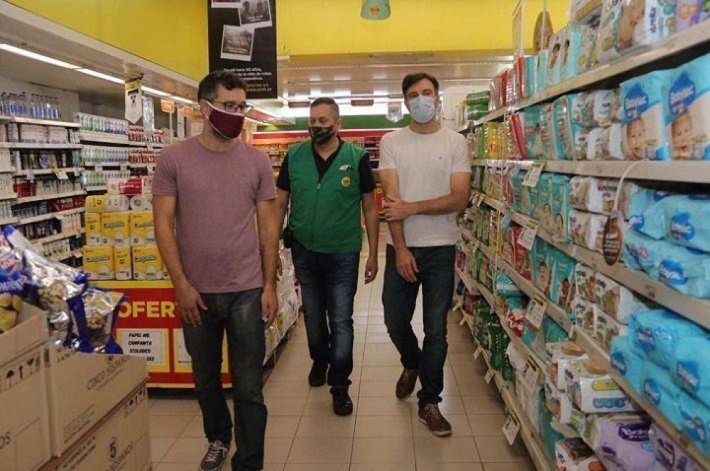 Morn | El Municipio fiscaliz el cumplimiento de los acuerdos de precios en supermercados